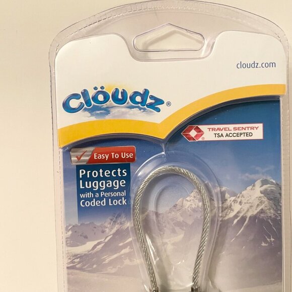 Cloudz Multi Purpose Cable Combo Lock - Picture 3 of 11